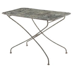 Painted Iron French Garden Table