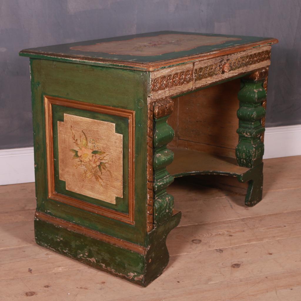 Painted Italian Console Table 4