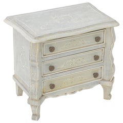 Painted Italian Petite Commode or Accent Table