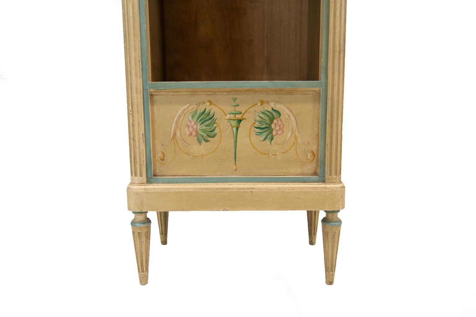 English Painted Italianesque Cabinet For Sale