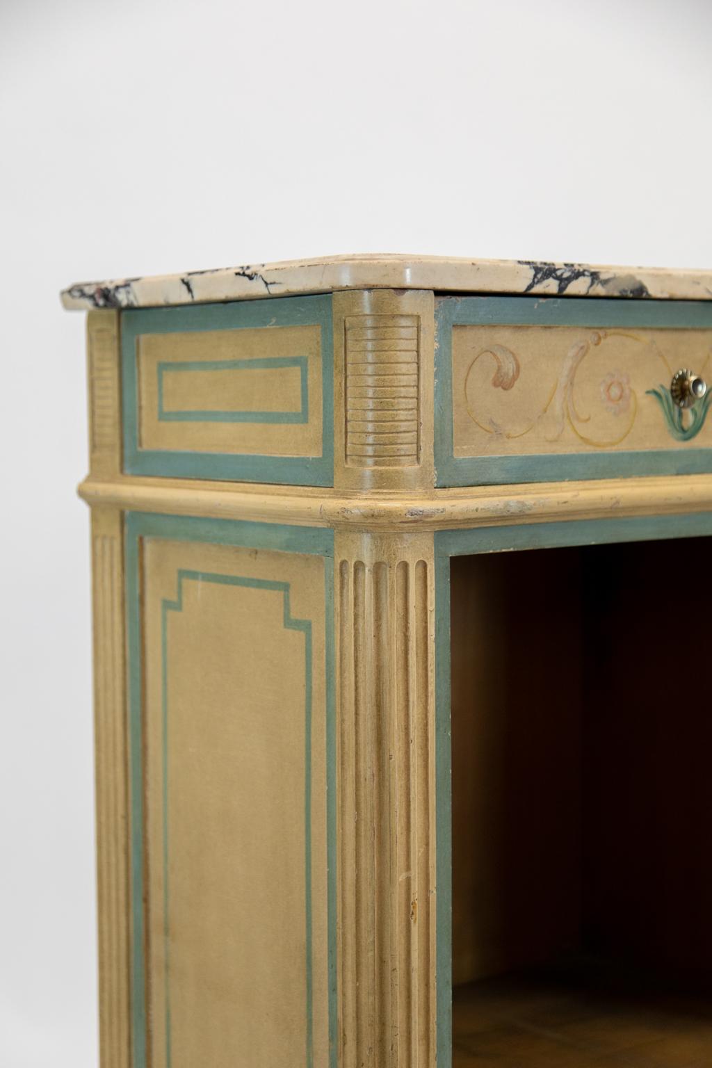 Early 20th Century Painted Italianesque Cabinet For Sale