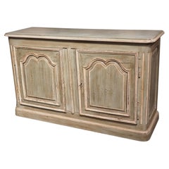 Painted Louis XIV Style Buffet from Provence, France