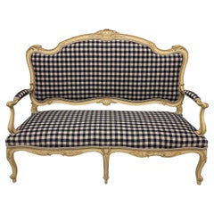 Painted Louis XV Style Canape