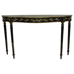 Painted Louis XVI Style Console Table