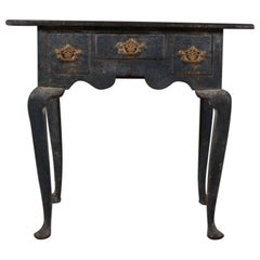 Painted Lowboy or Lamp Table