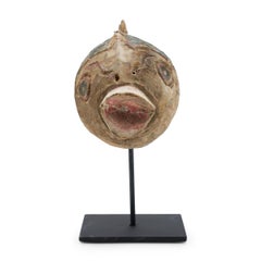 Painted Lucky Fish Sculpture