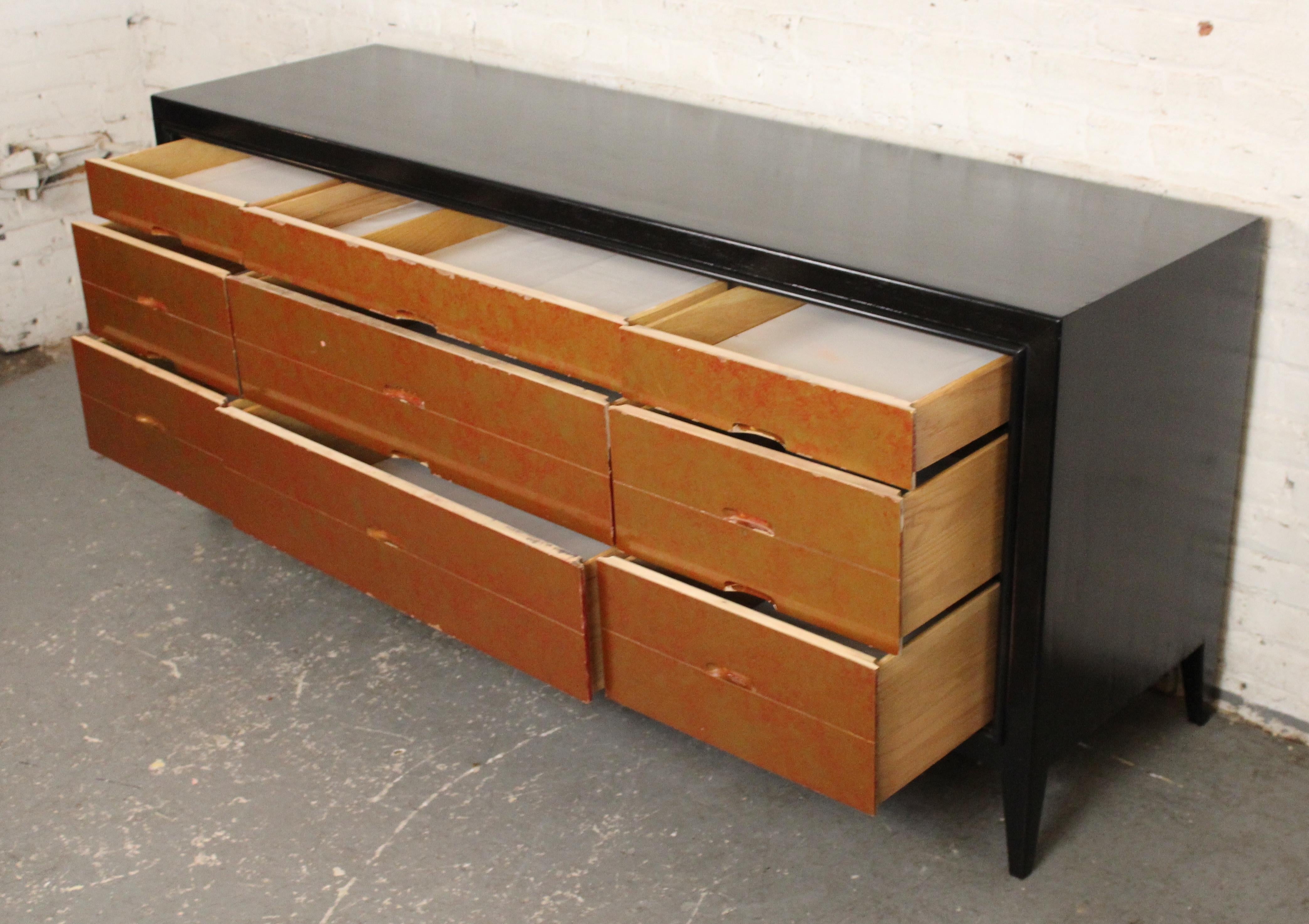 Painted Mid-Century Dresser For Sale 3