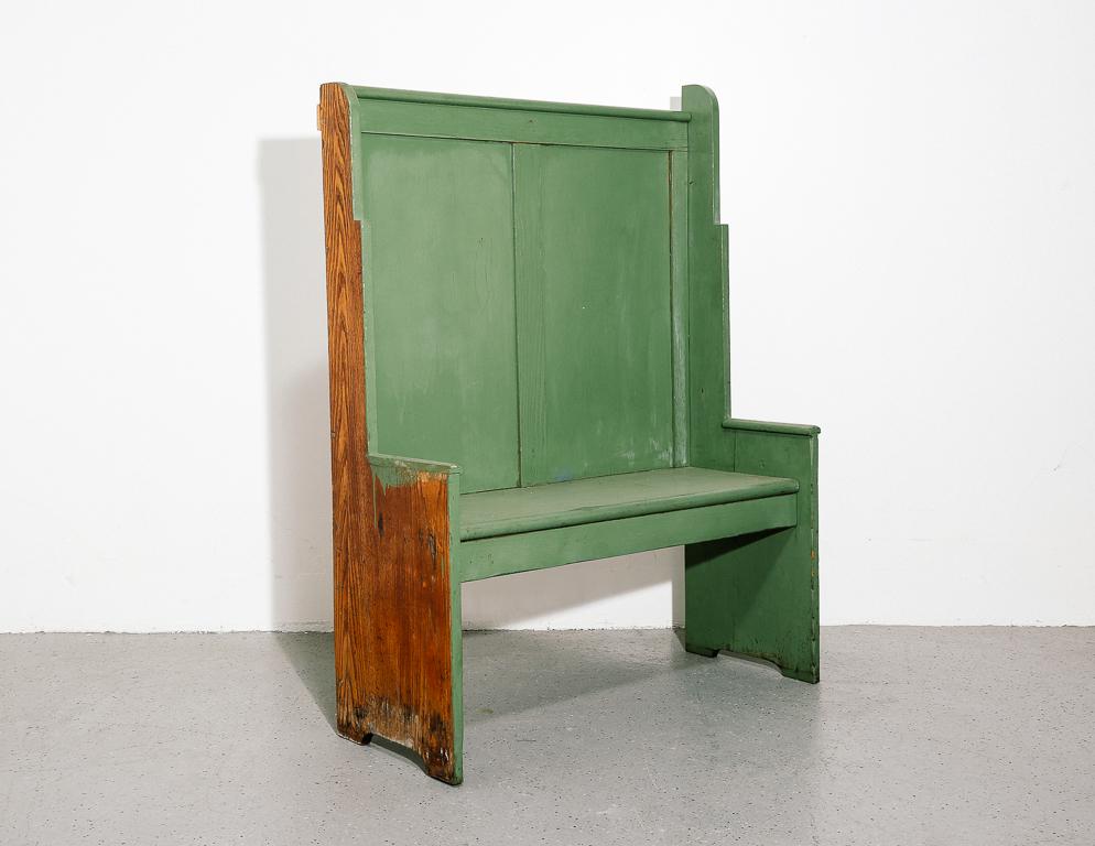 Painted Modernist Booth In Good Condition In Brooklyn, NY