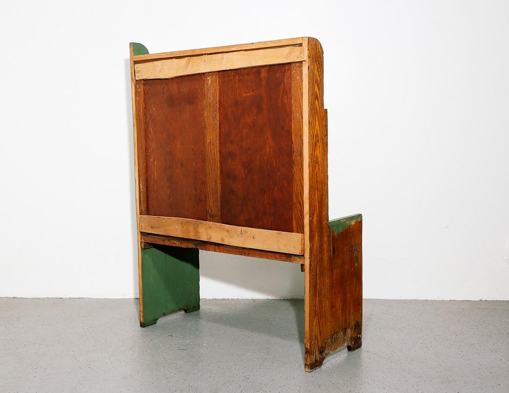 20th Century Painted Modernist Booth