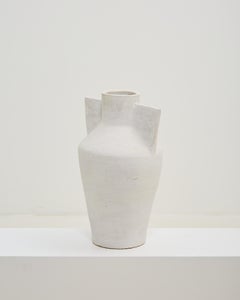 Painted Modernist Ceramic Sculpture, Terracotta, France, 1970s, 48cm H