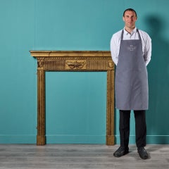 Bemalter antiker georgianischer Kaminsims im neoklassischen Stil