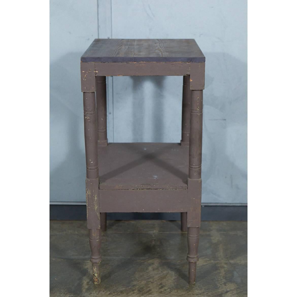 Painted Nightstand/Washstand In Good Condition For Sale In Culver City, CA