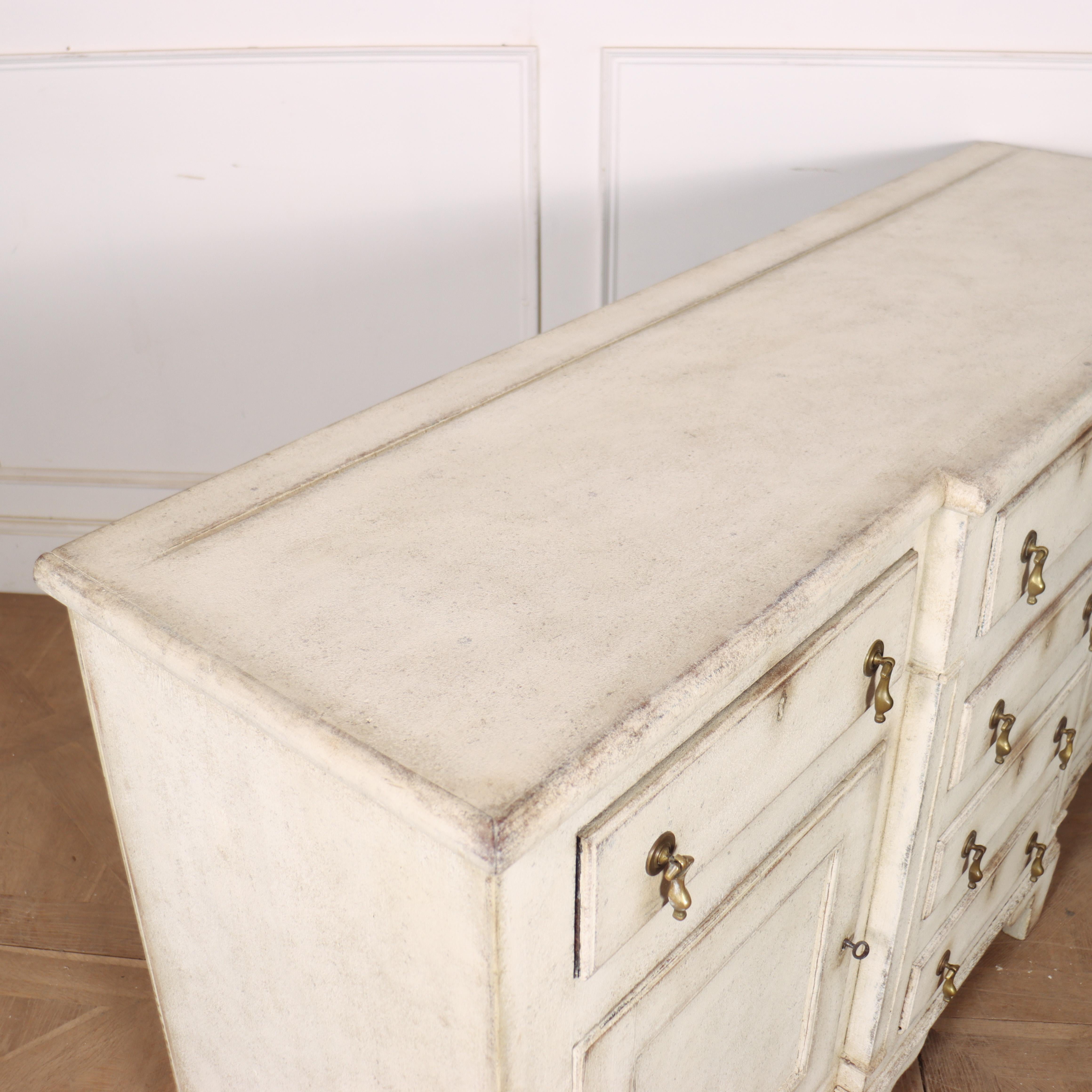 Painted North Welsh Dresser Base For Sale 5