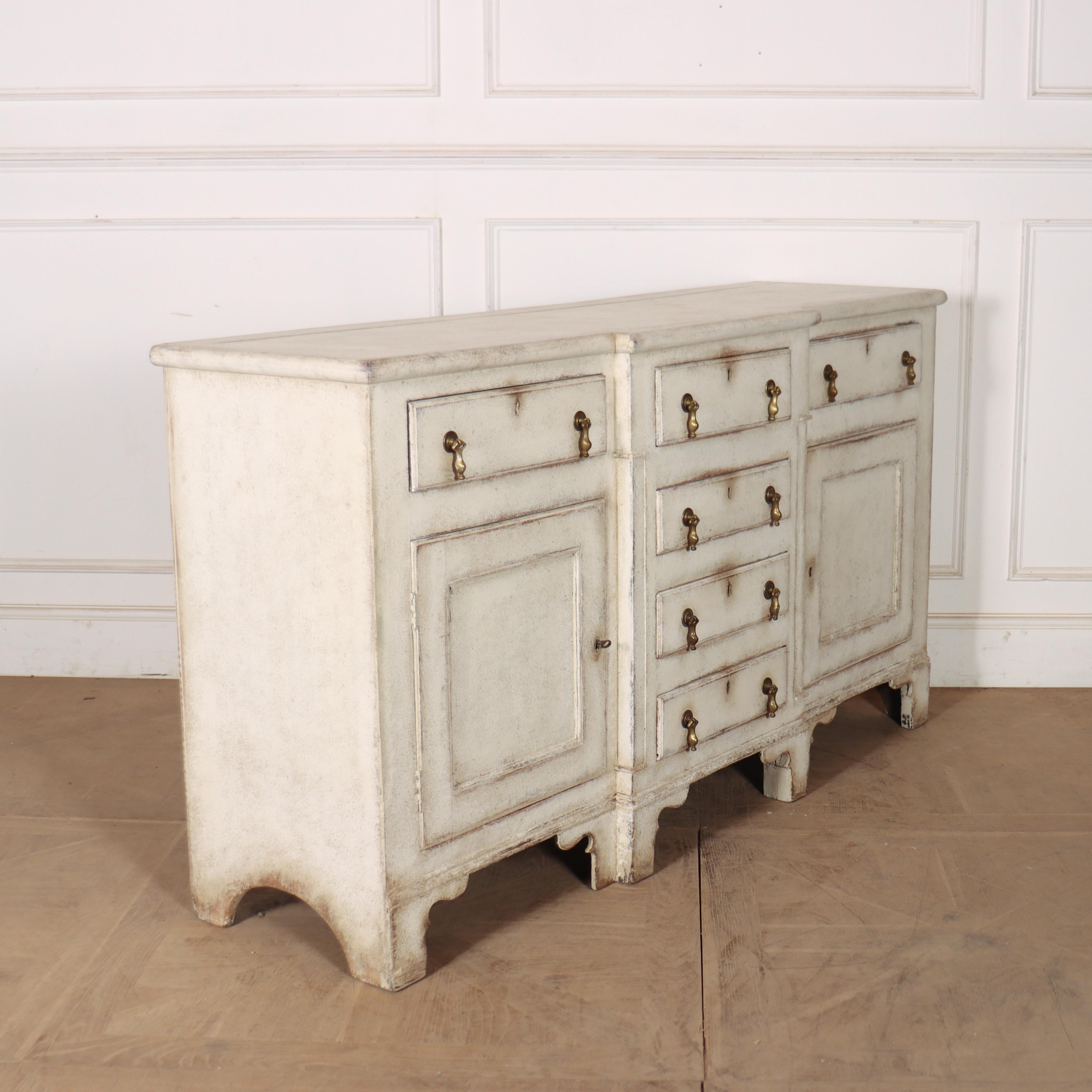 Painted North Welsh Dresser Base For Sale 4