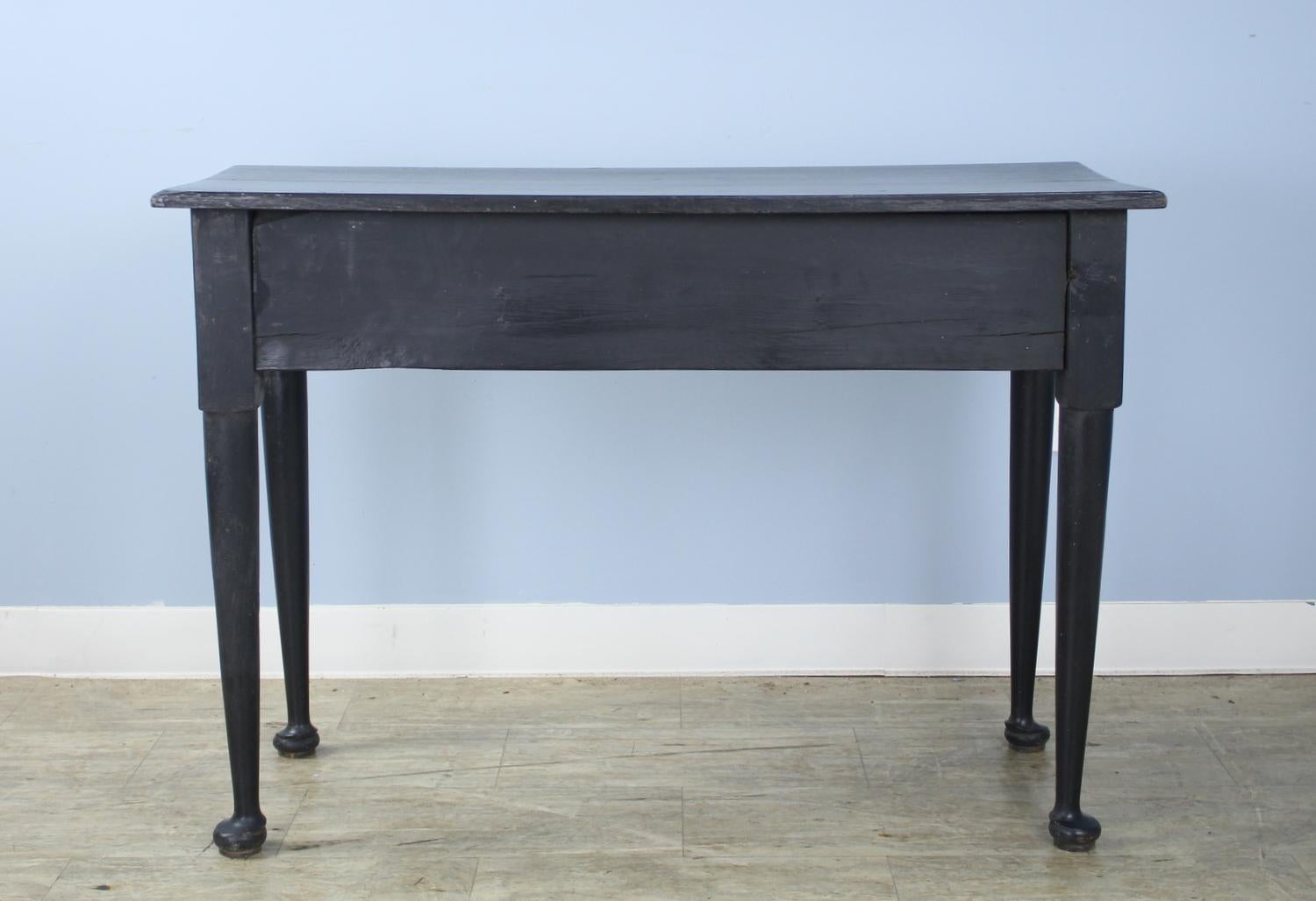 Painted Oak Pad Foot Server or Console, in the Style of George I 4
