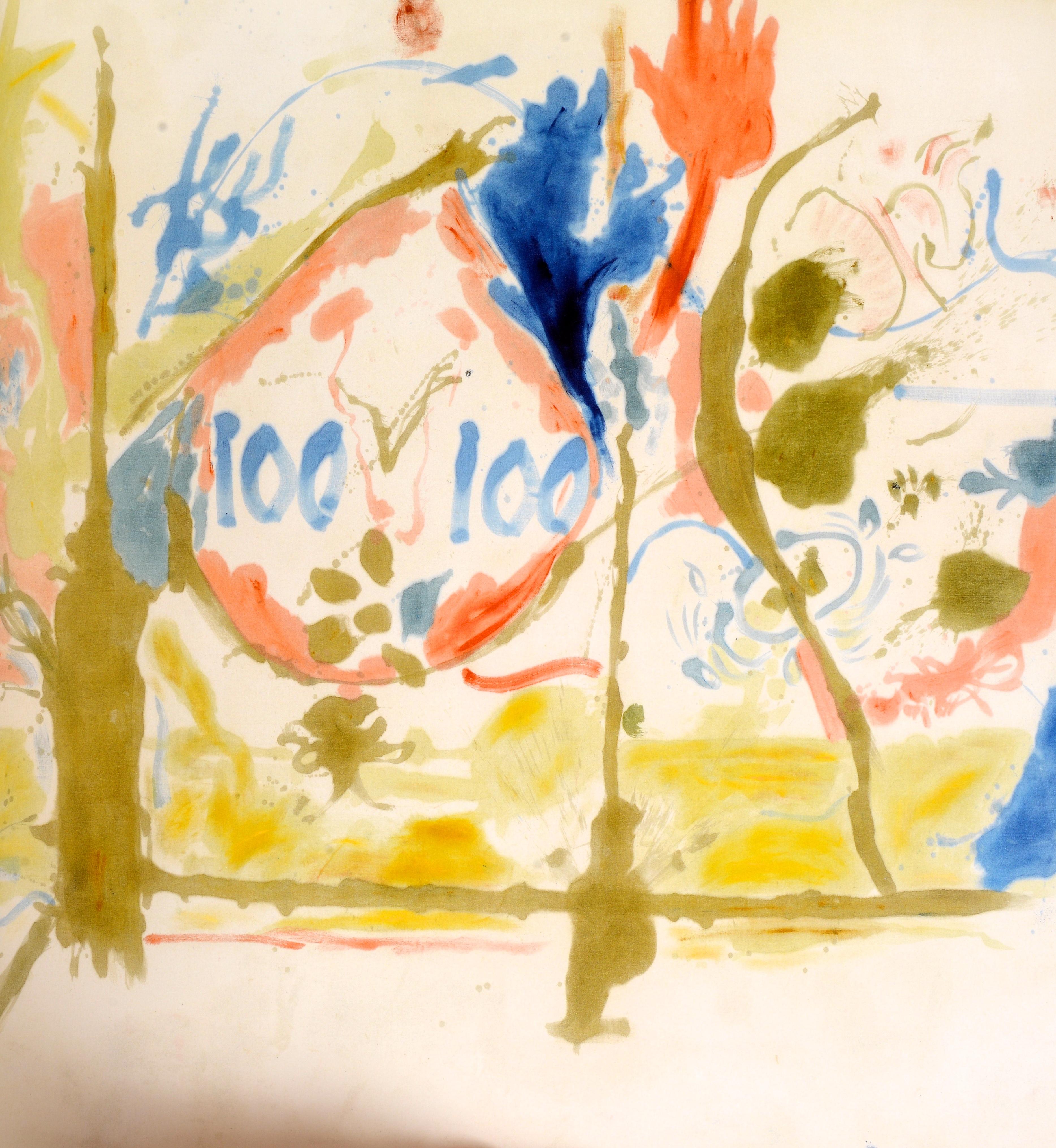 Painted on 21st St Helen Frankenthaler from 1950-1959 by John Elderfield, 1st Ed For Sale 8