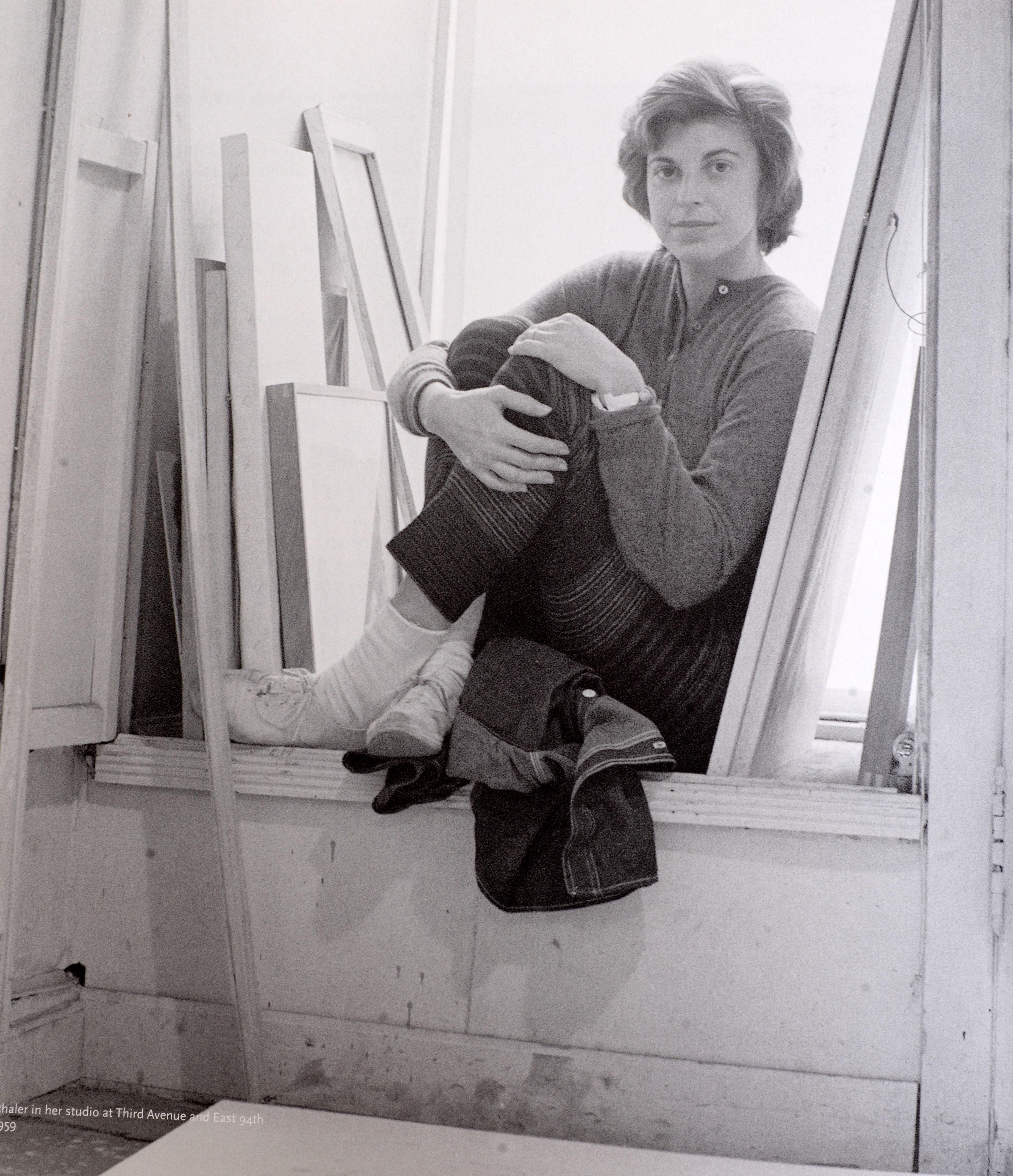 Painted on 21st Street, Helen Frankenthaler from 1950-1959 by John Elderfield. Published by Gagosian Gallery / Abrams, New York, 2013. 1st Ed Exhibition hardcover catalog, no dust jacket as issued. Gagosian, in cooperation with the Estate of Helen