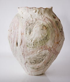 Painted Organic Modern Hand Made Vase VII