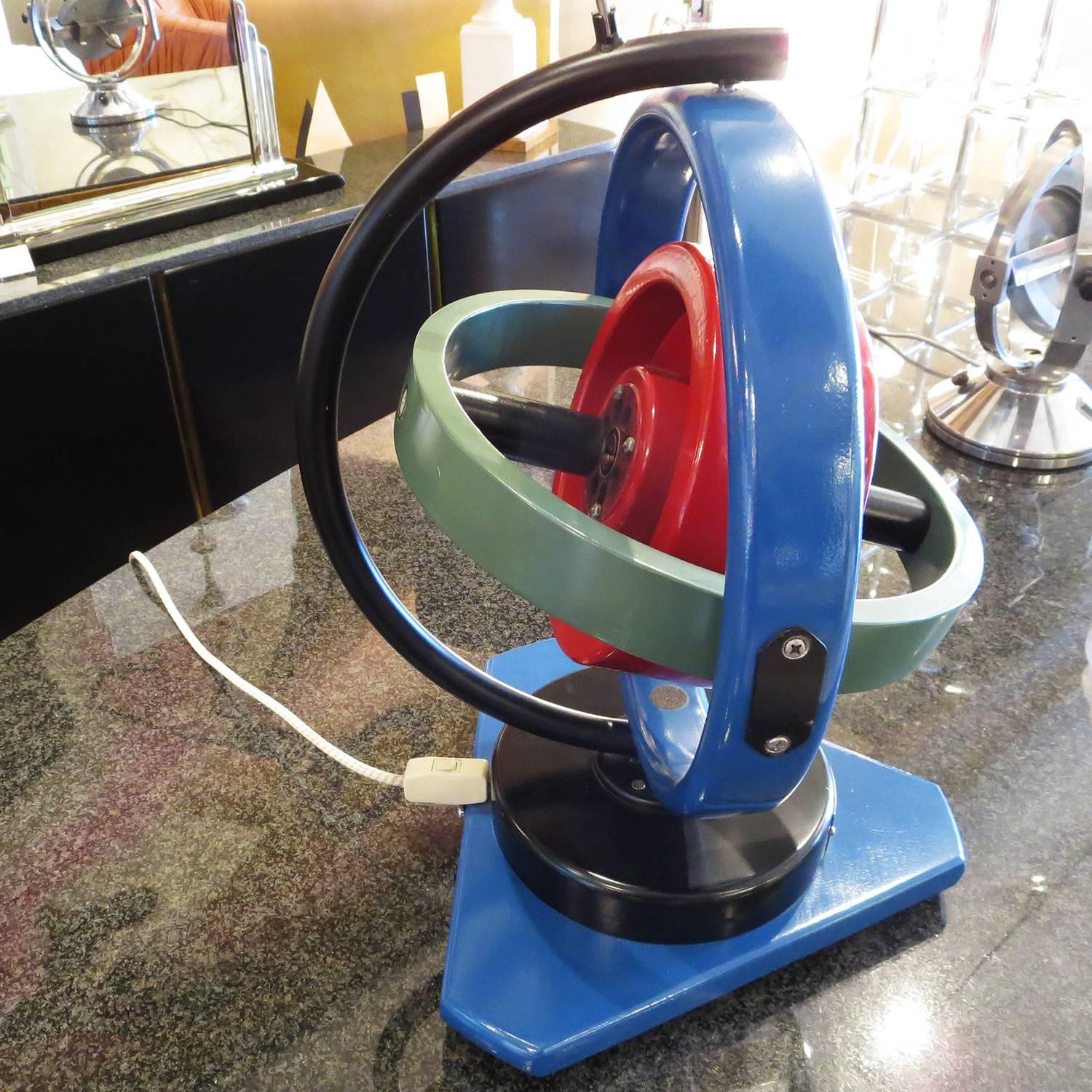 Industrial Painted Oversize Gyroscope Classroom Display Model
