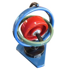 Used Painted Oversize Gyroscope Classroom Display Model