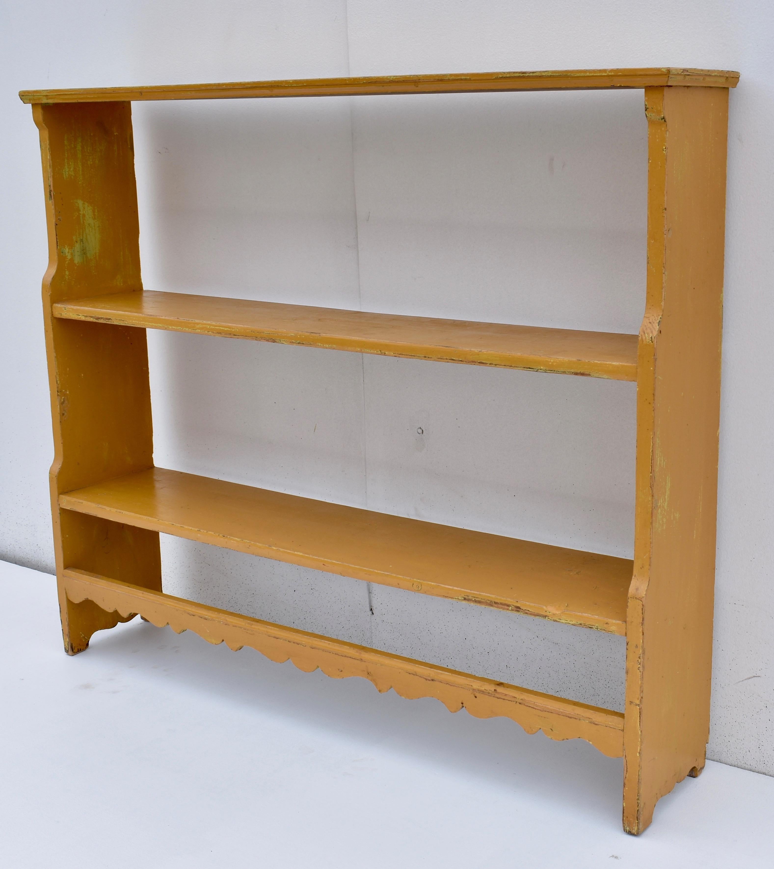 Country Painted Pine Bookshelves or Utility Shelves