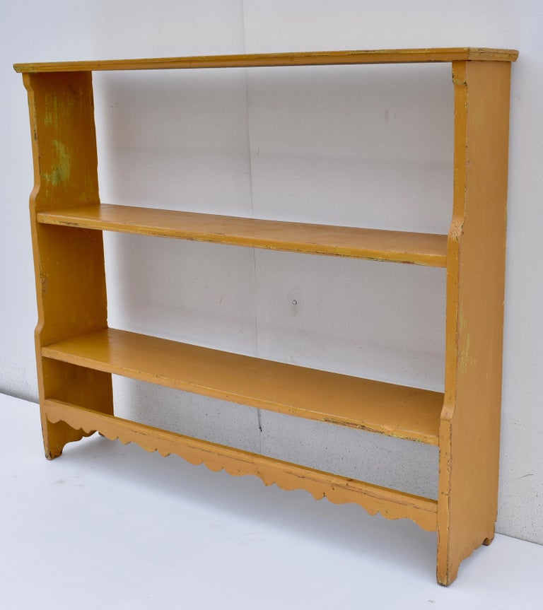 Painted Pine Bookshelves or Utility Shelves For Sale at 1stDibs
