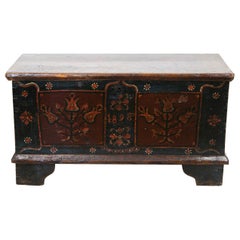 Painted Pine Continental Blanket Chest