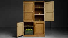 Painted Pine Cupboard, England 1780