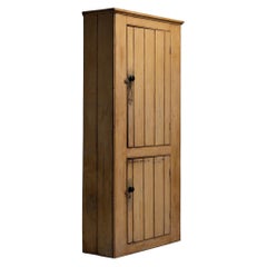 Antique Painted Pine Cupboard