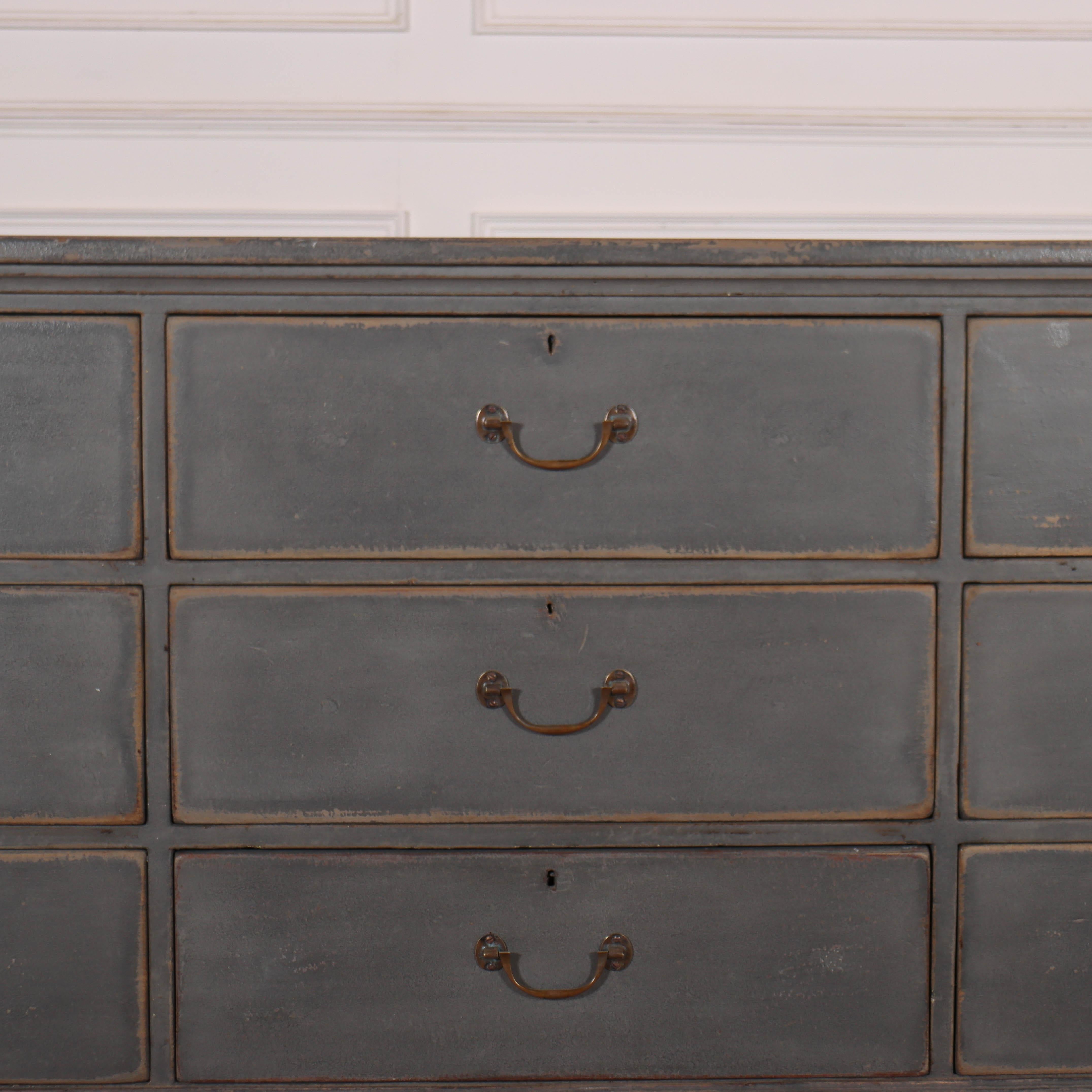 Painted Pine Dresser Base In Good Condition In Leamington Spa, Warwickshire