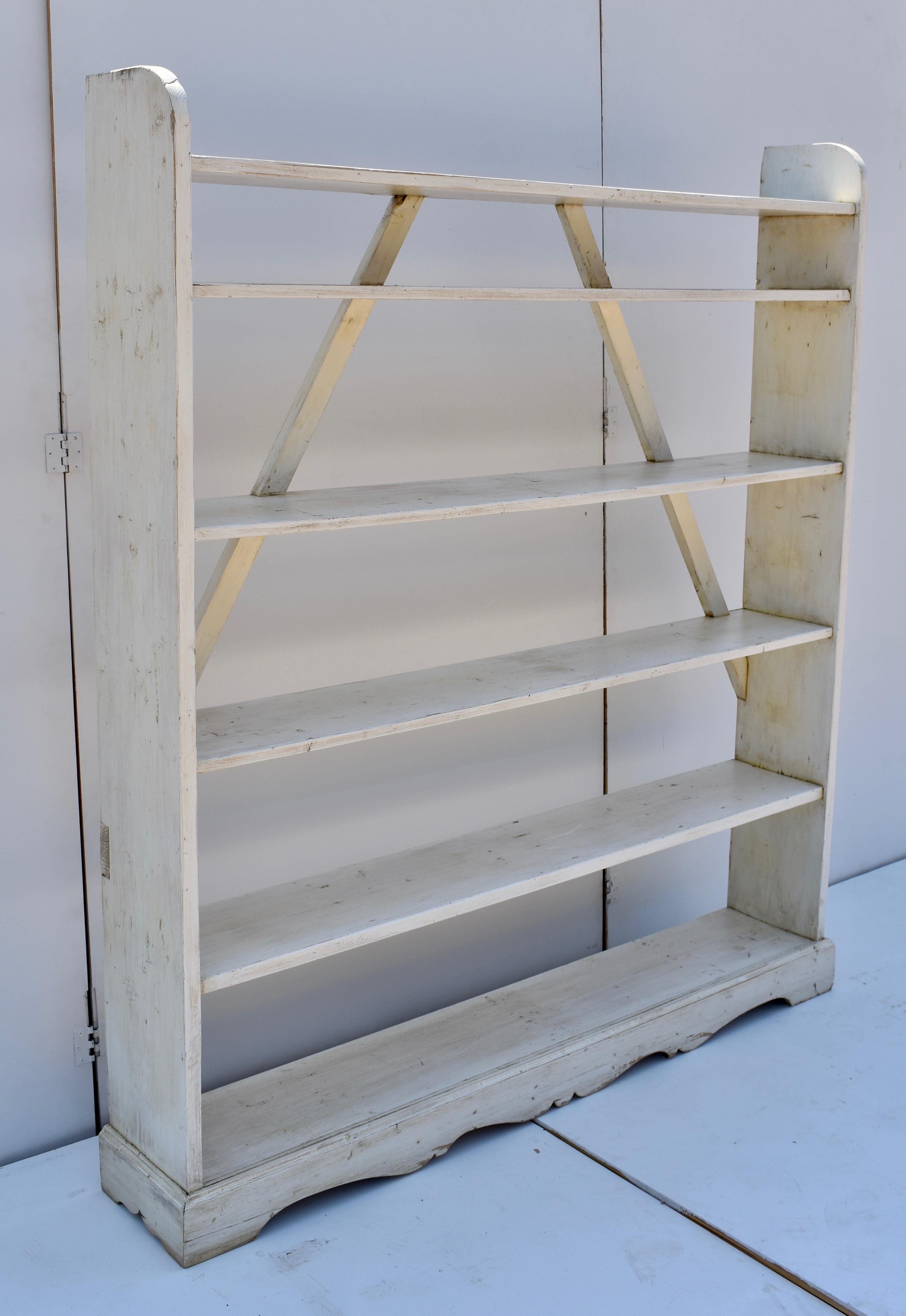 Country Painted Pine Kitchen or Utility shelves