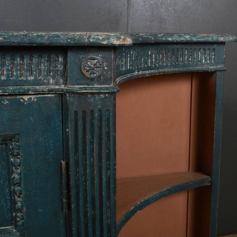 George III Painted Pine Side Cabinet