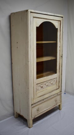 Painted Pine Vitrine