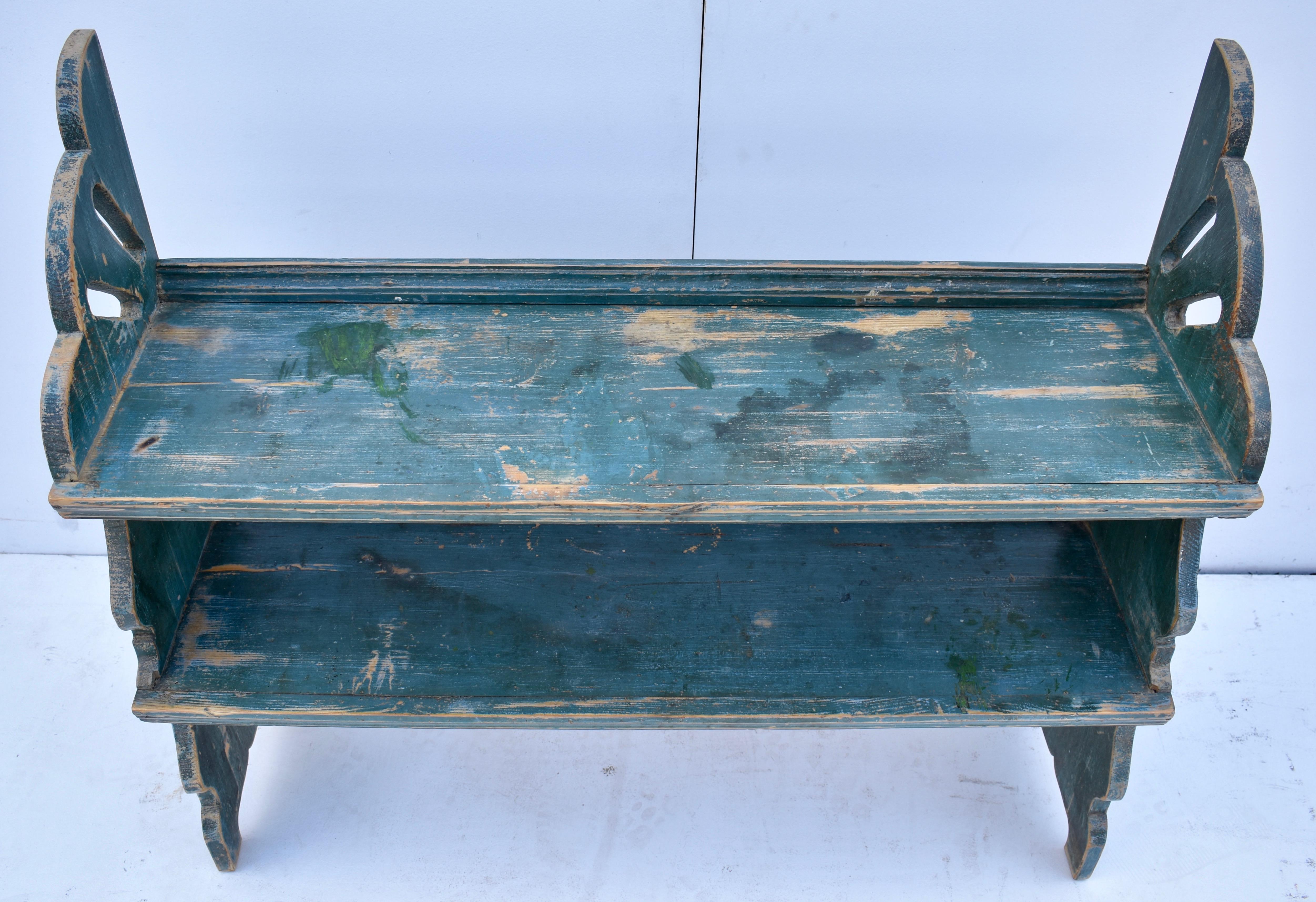 Painted Pine Water Bench 2