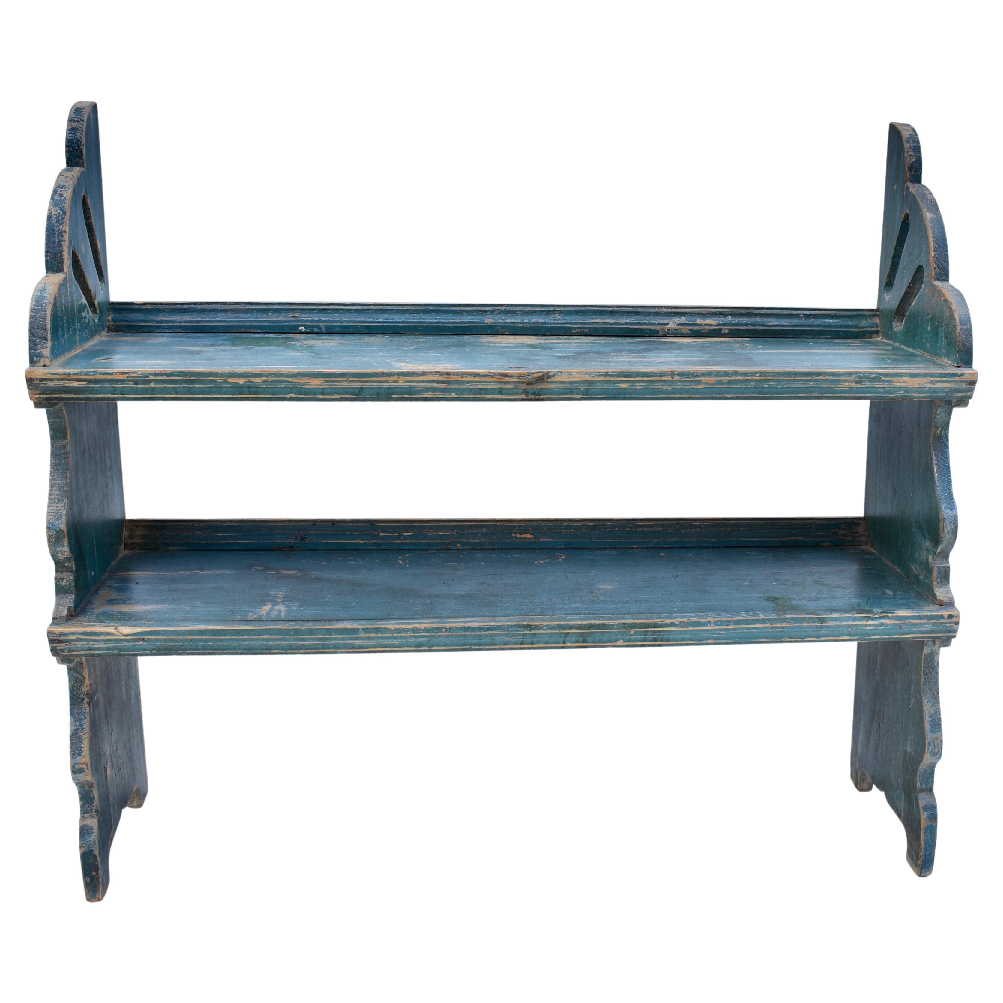 Painted Pine Water Bench