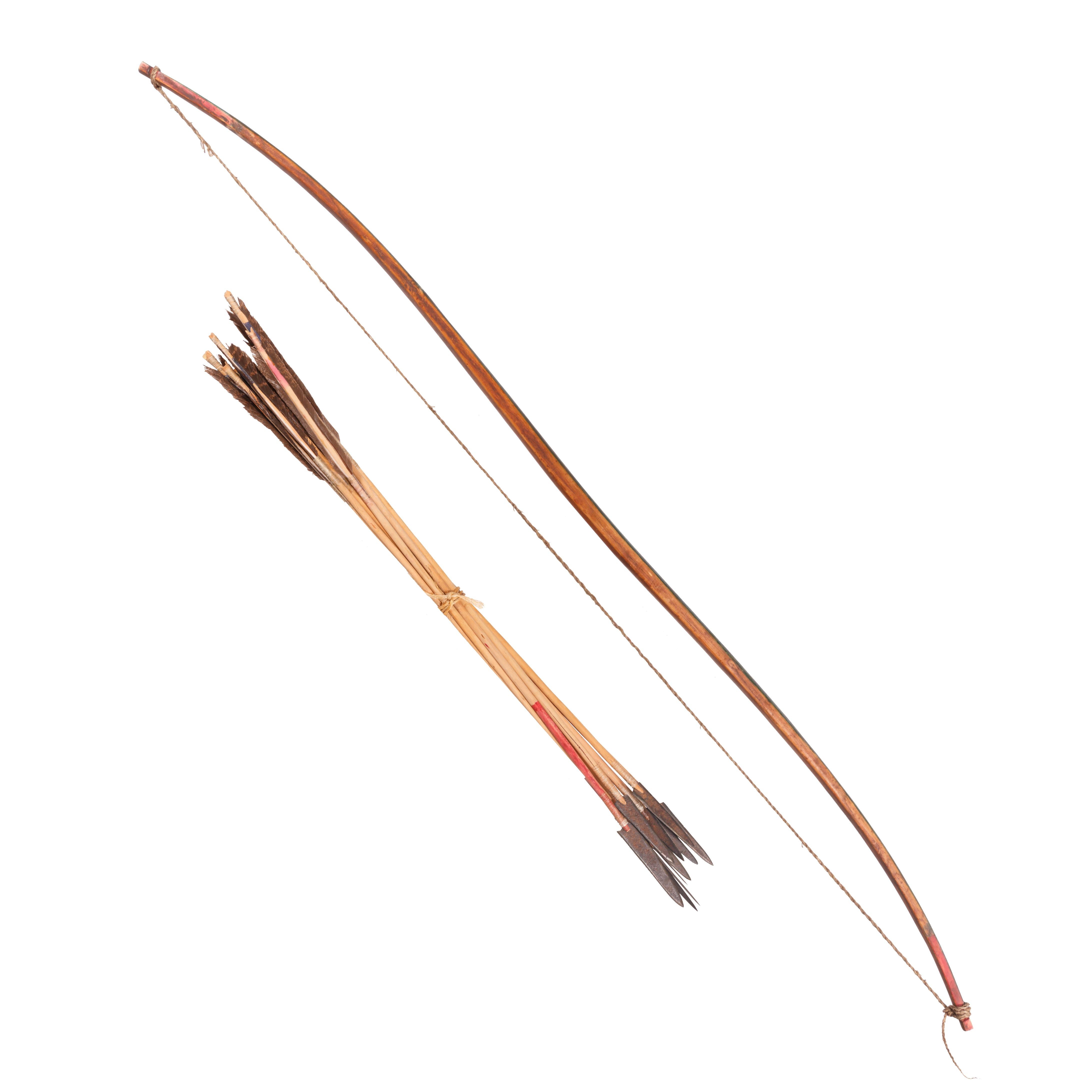 Archery Brand OMA Bow and Arrow Set Native American Indian Southwest Decor 
