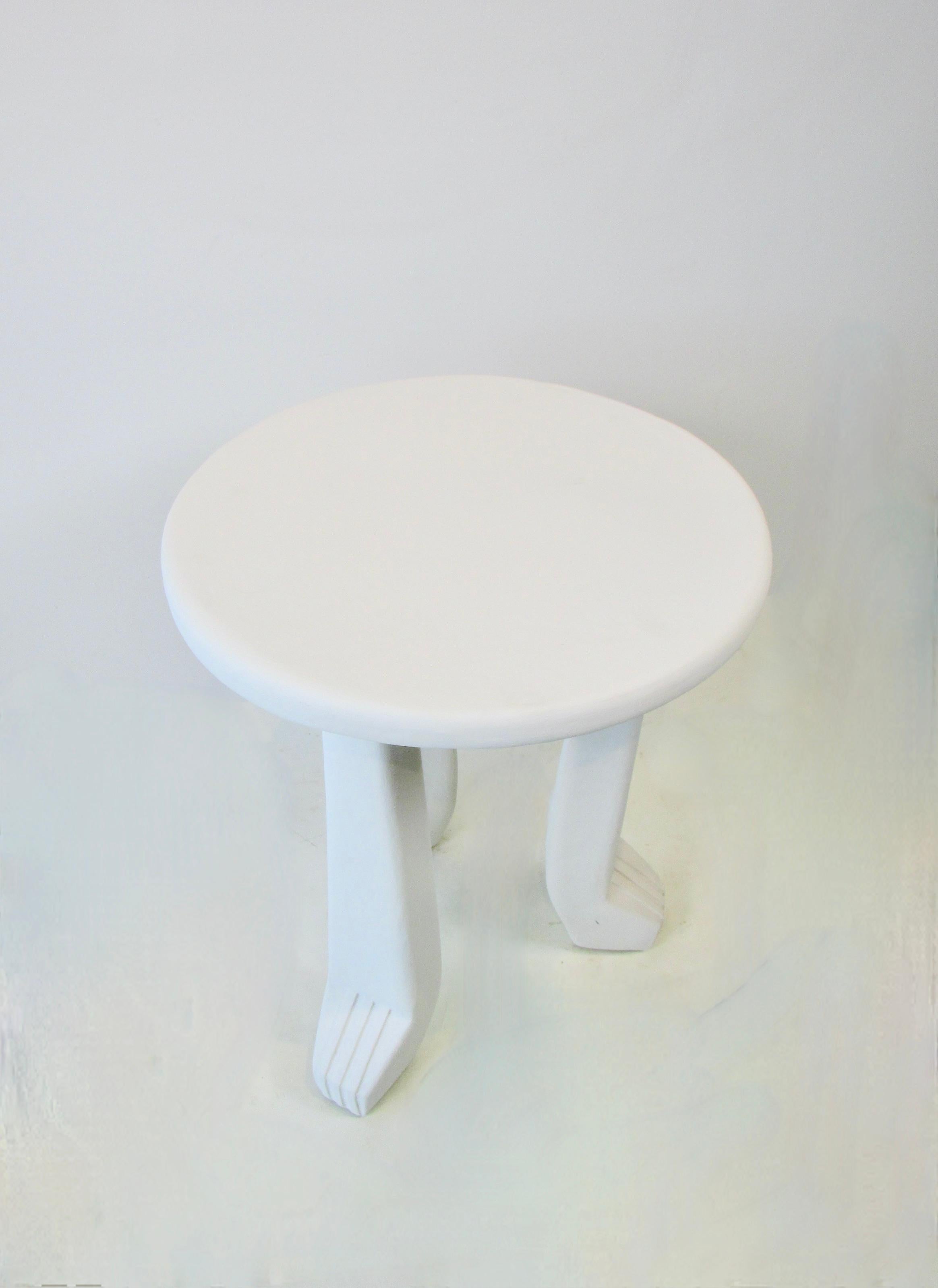 Painted plaster African table attributed to John Dickinson For Sale 2