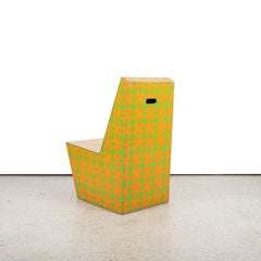 Painted Plywood Chair by Bill Bell