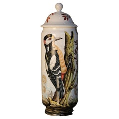 Vintage Porcelain Vase Bassano circa 1960 Italy