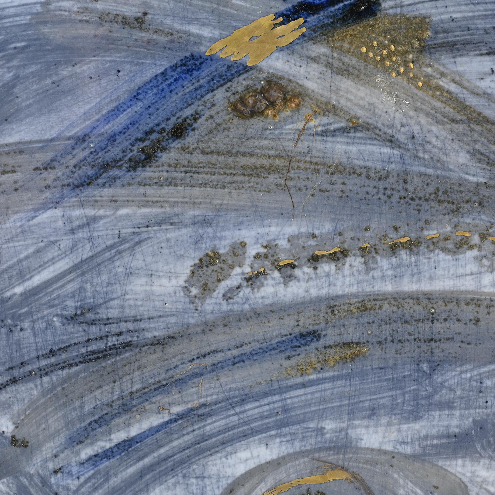 Vaso in porcellana dipinta, laboratorio La Borne, Francia, circa 1990 in vendita 6