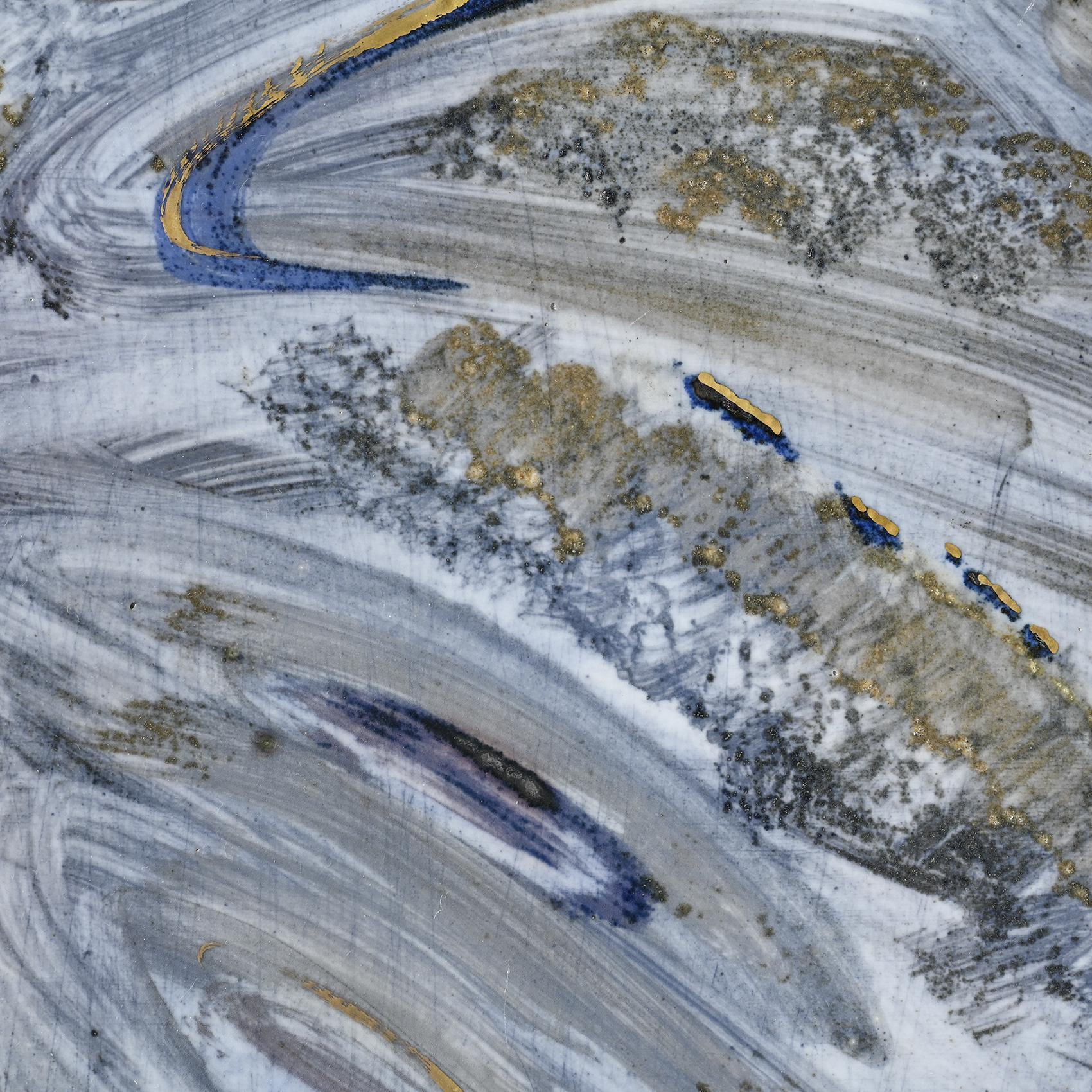 Vaso in porcellana dipinta, laboratorio La Borne, Francia, circa 1990 in vendita 7