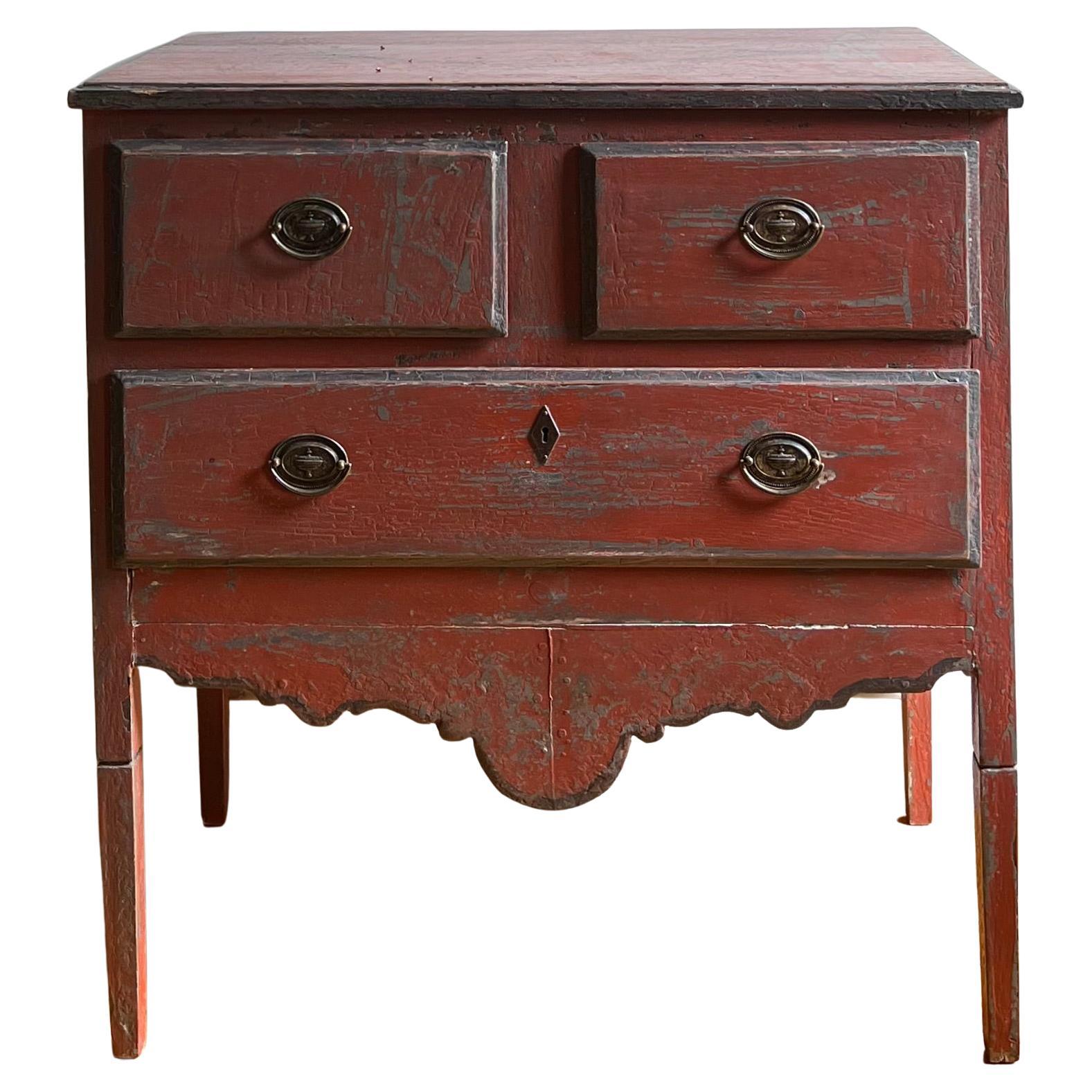 Painted Portuguese Commode For Sale