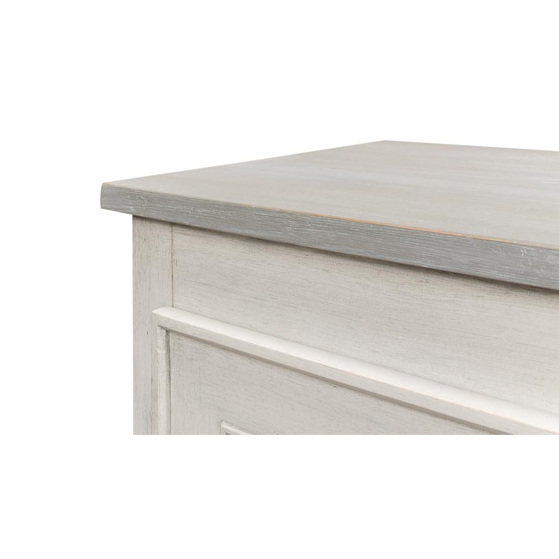 Painted Provincial Buffet Sideboard For Sale 1