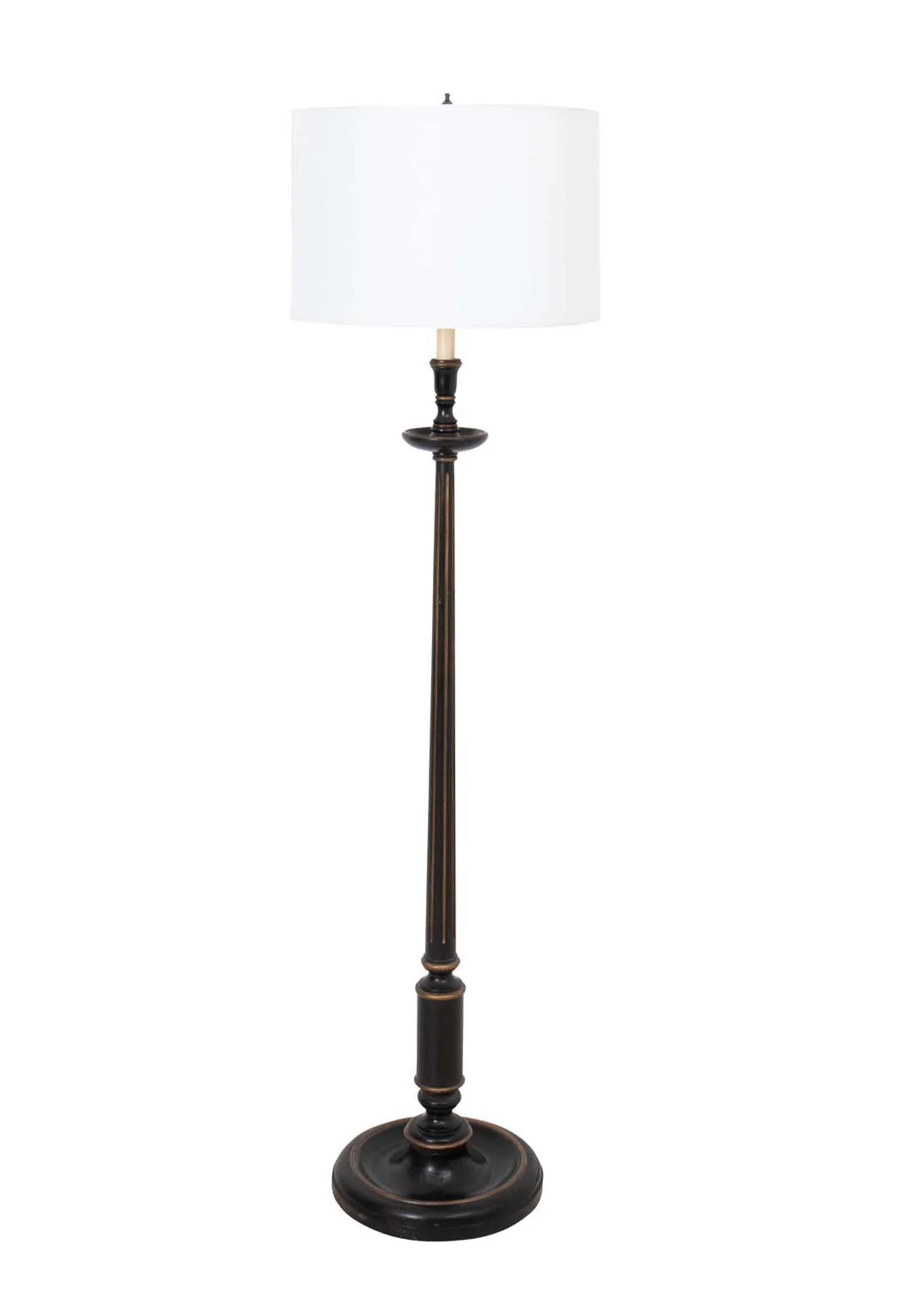 Lampada da terra dipinta in stile Regency in vendita 1