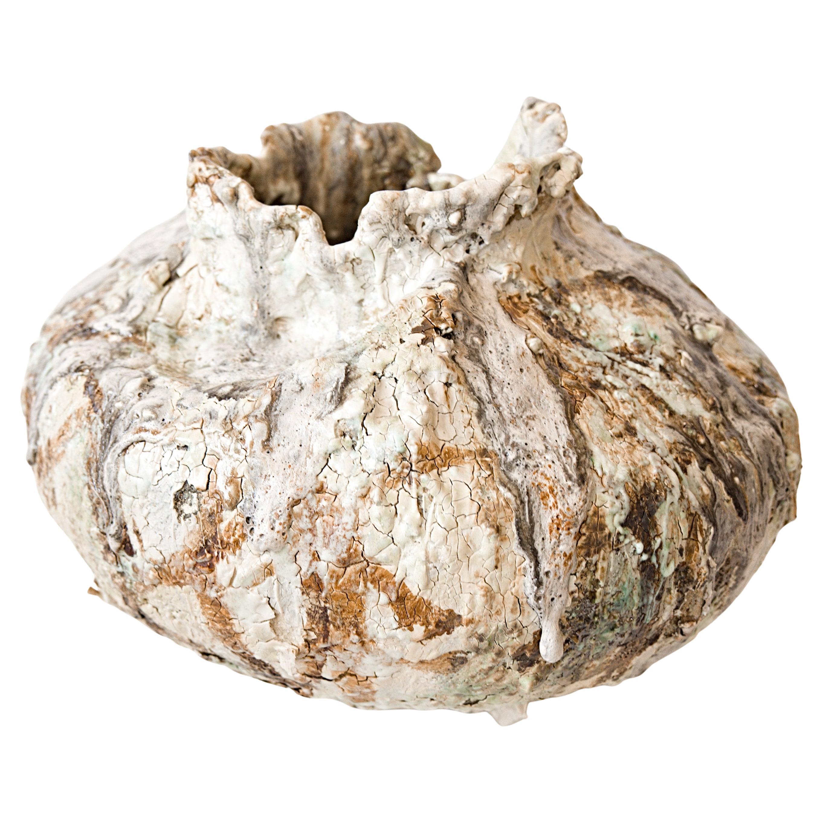 

Heavy! test for water use prior

Discover timeless artistry with Painted 25 Series- Vessel I from The Shine Studios, showcasing a cream matte base with handpainted one-of-a-kind effects through oxides and glazes. Embracing the wabi-sabi aesthetic,