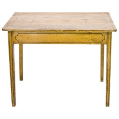 Used Painted Side Table