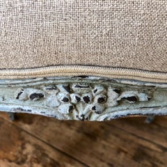 Painted Small Bench in Louis XV Style