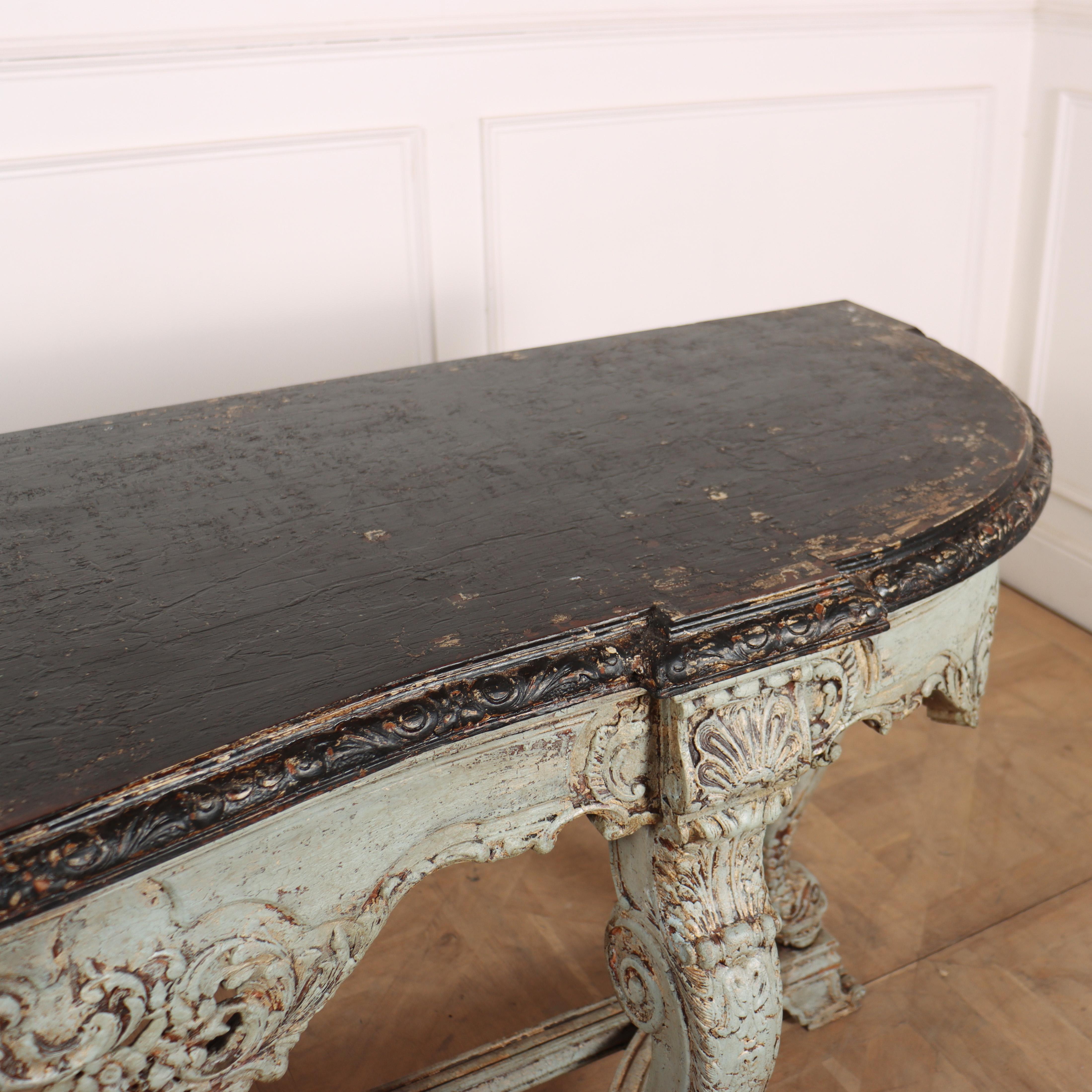 Painted Spanish Console Table For Sale 5
