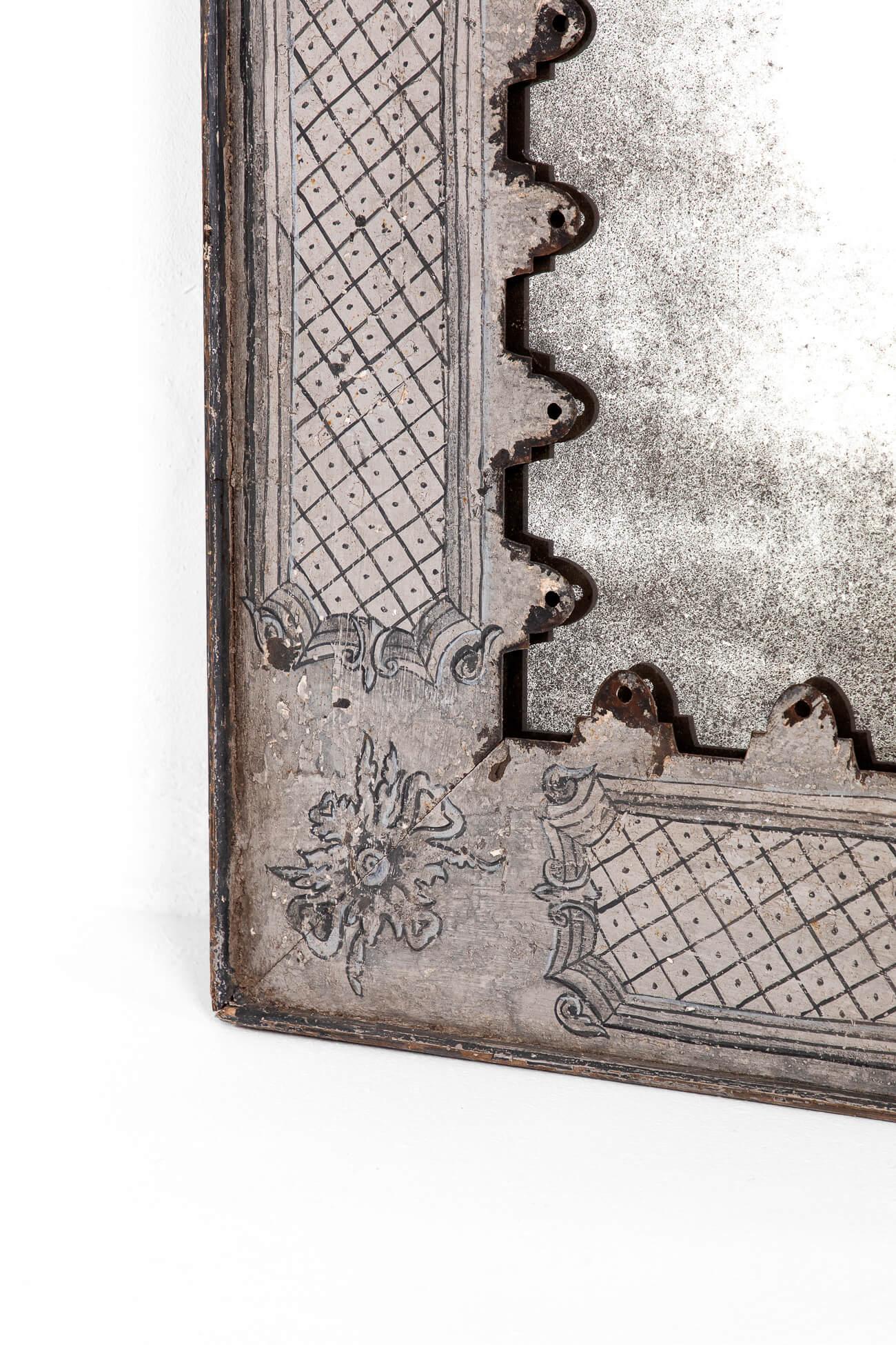20ième siècle Miroir espagnol peint en vente