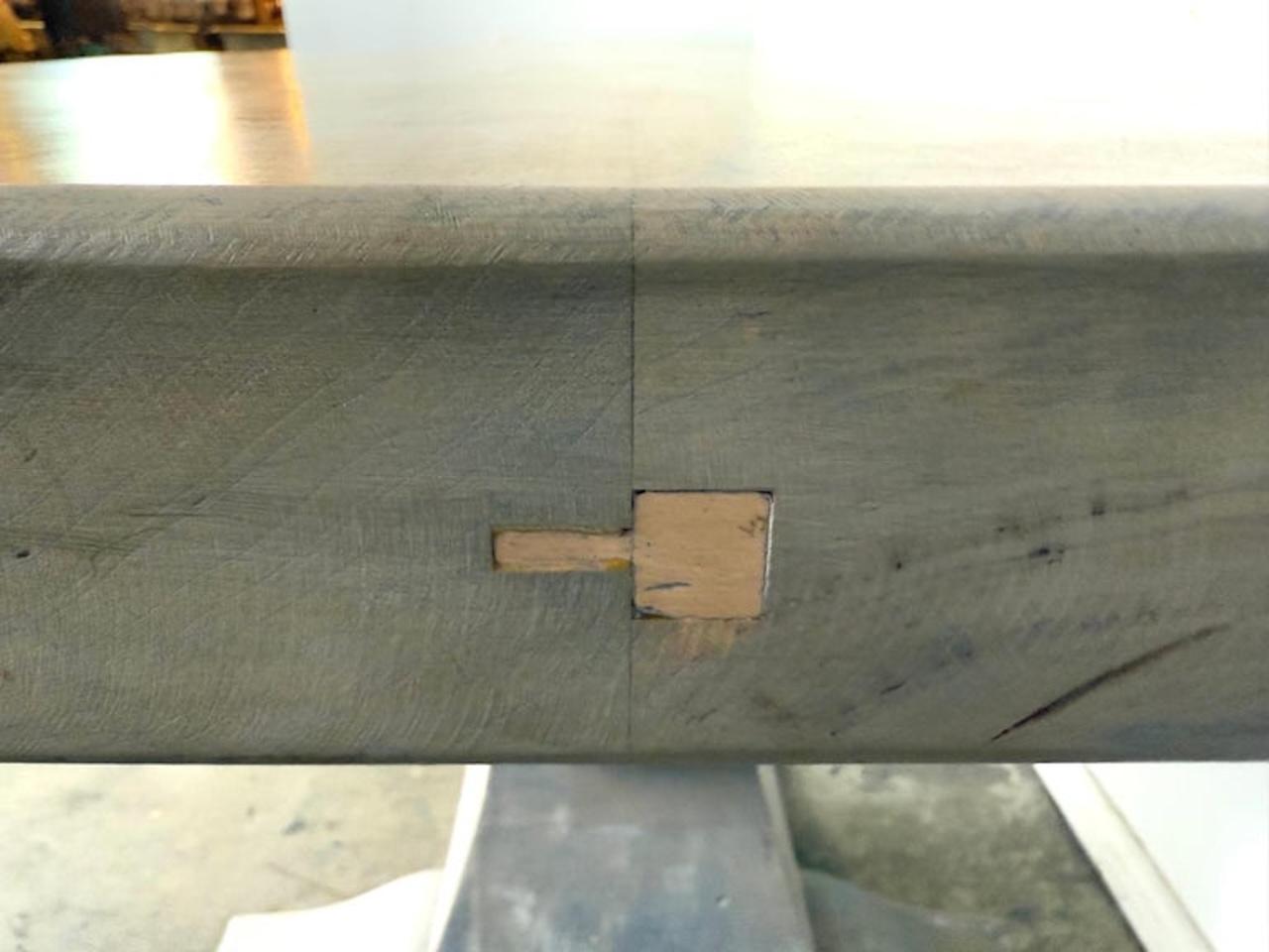 Wood Painted Swedish Dining Table C. 1930's For Sale